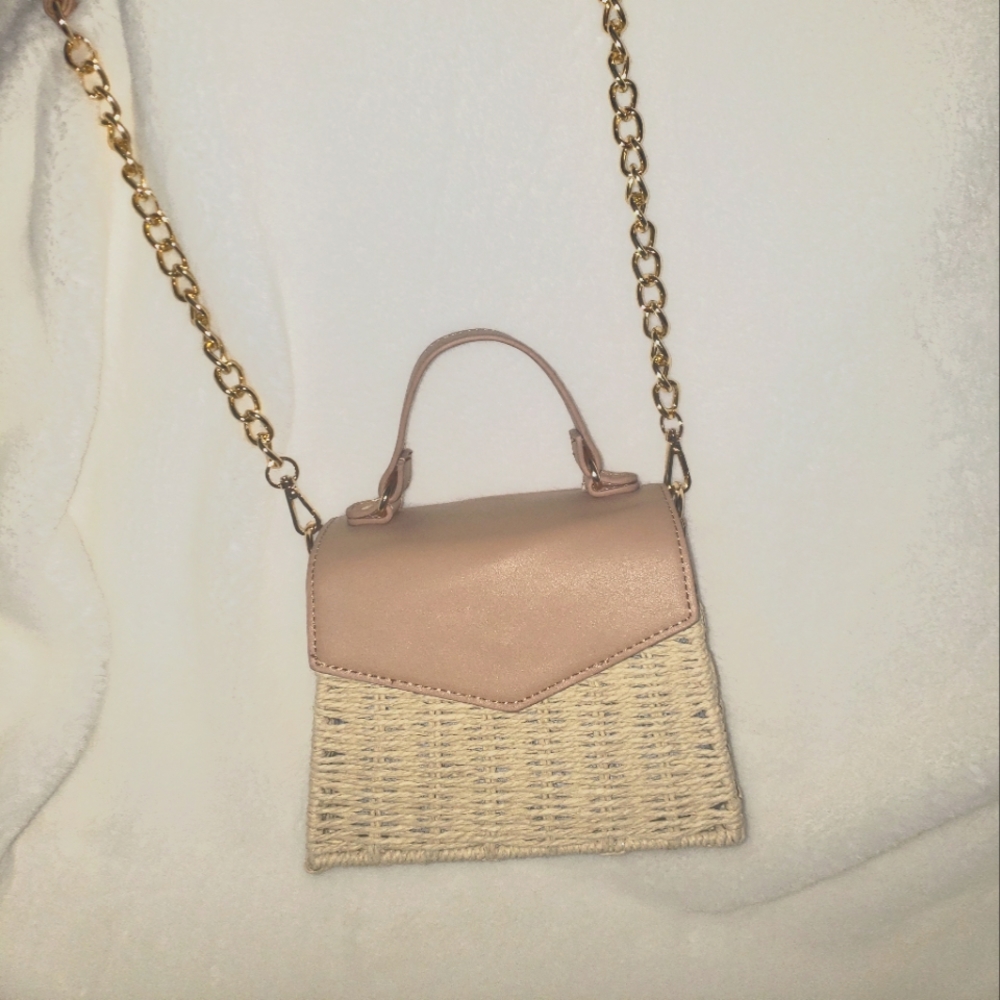 Summer Straw Purse - image 1